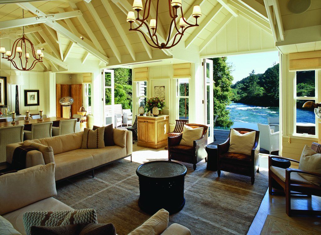 Huka Lodge Tauposjön Exteriör bild